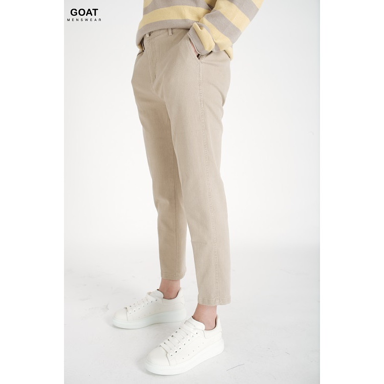 Quần Kaki Dài Nam Cao Cấp Co Giãn GOAT MENSWEAR