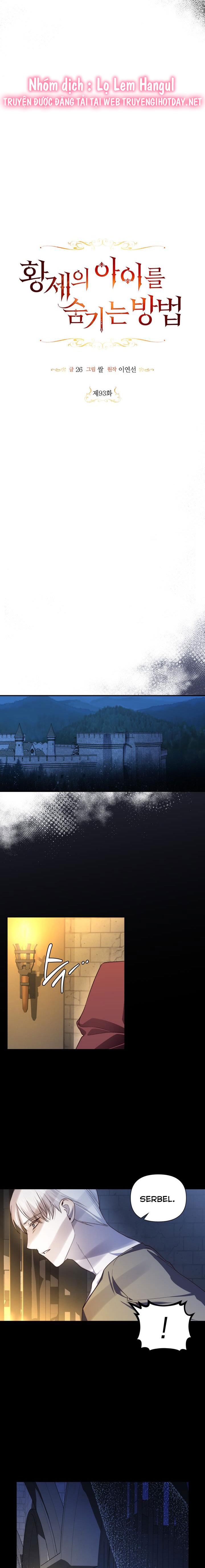 cách che giấu đứa con của hoàng đế chapter 93 6