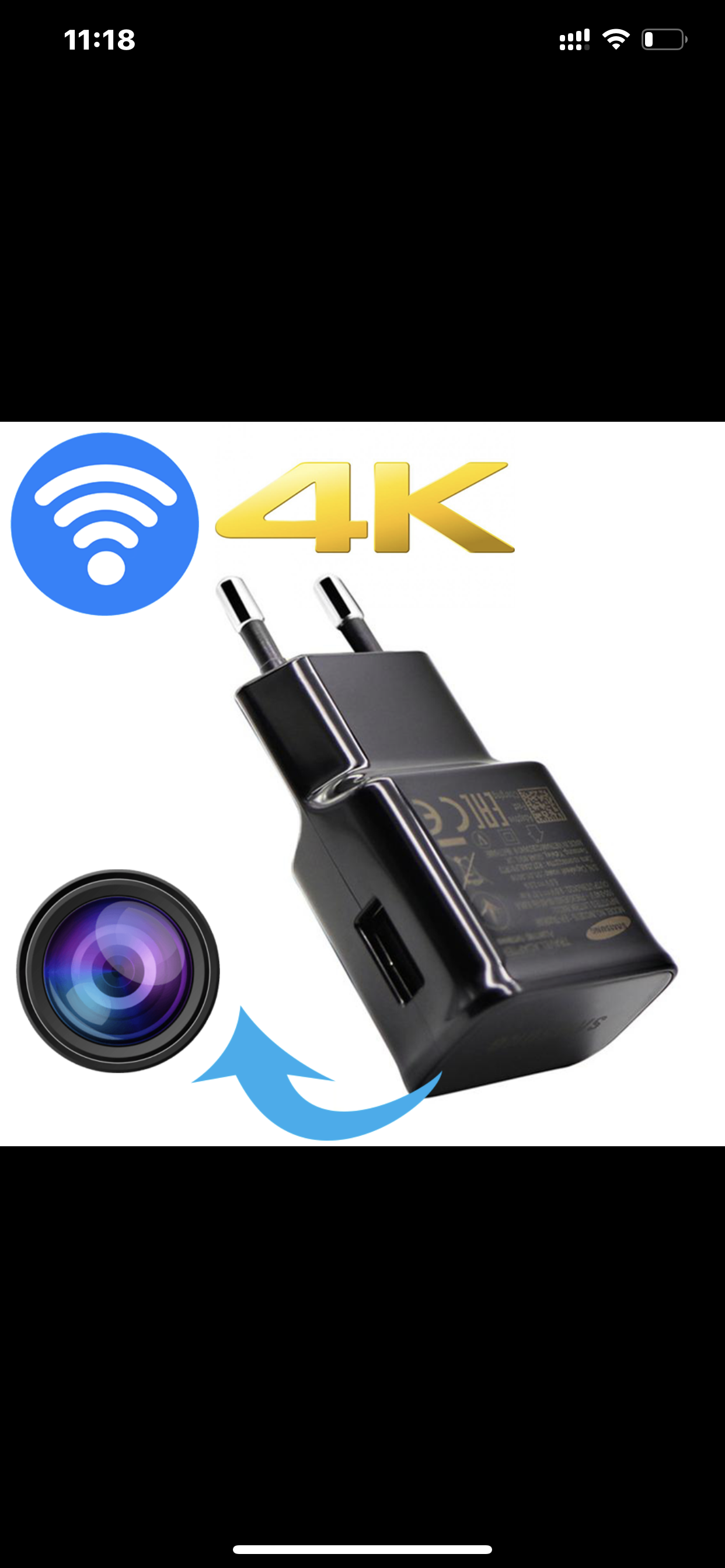 Camera mini Z98-1080p wifi xem qua điện thoại