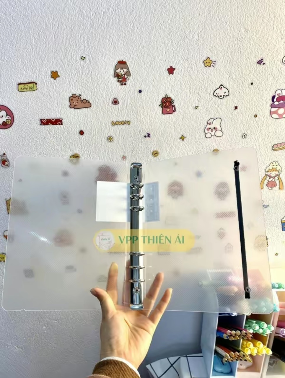 Binder File Bìa sổ còng sắt A5/B5 Klong MS 993, 549 – VPP Thiên Ái