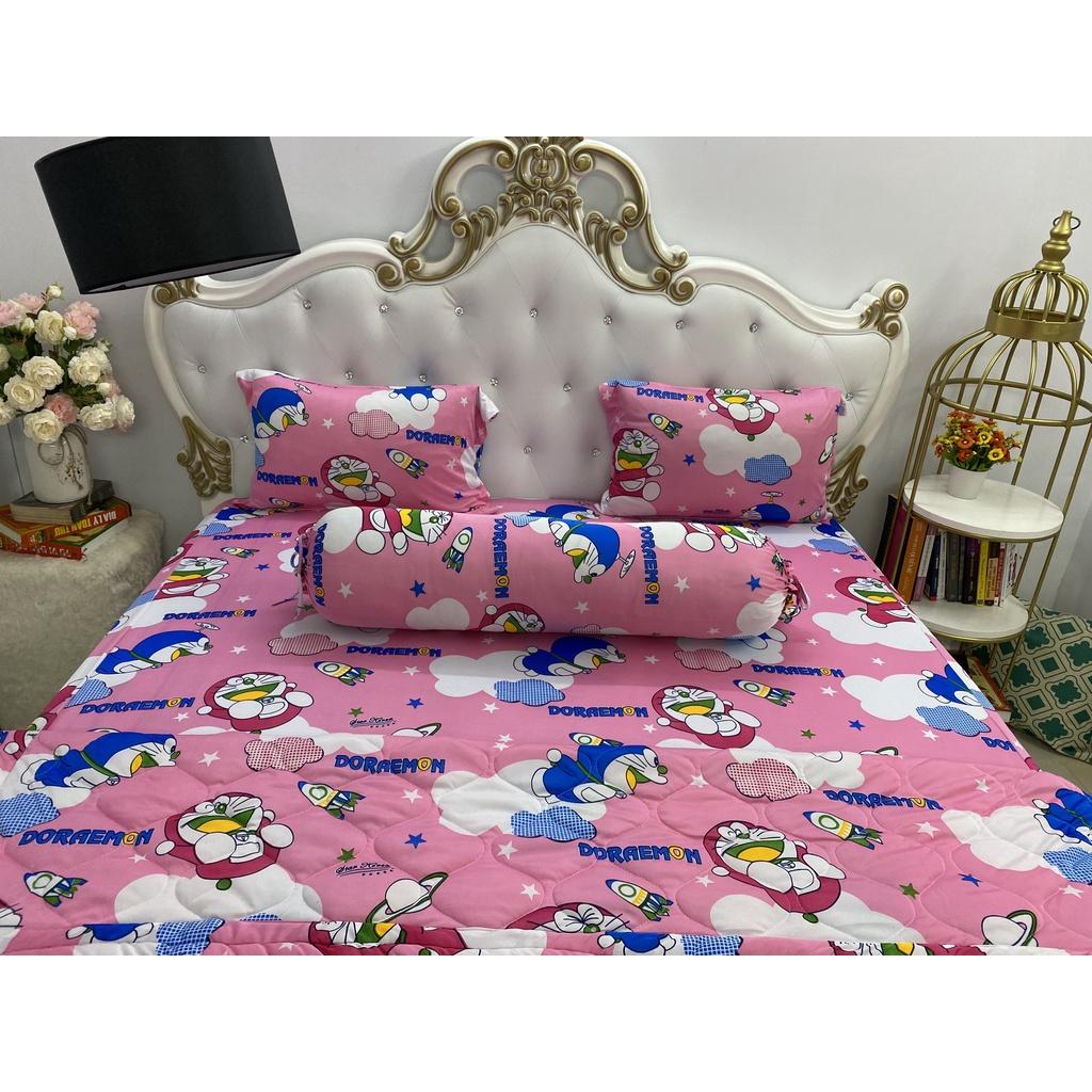 Bộ Drap kèm mền Thun Hàn Quốc ( 5 món } đủ size hoặc mền lẻ