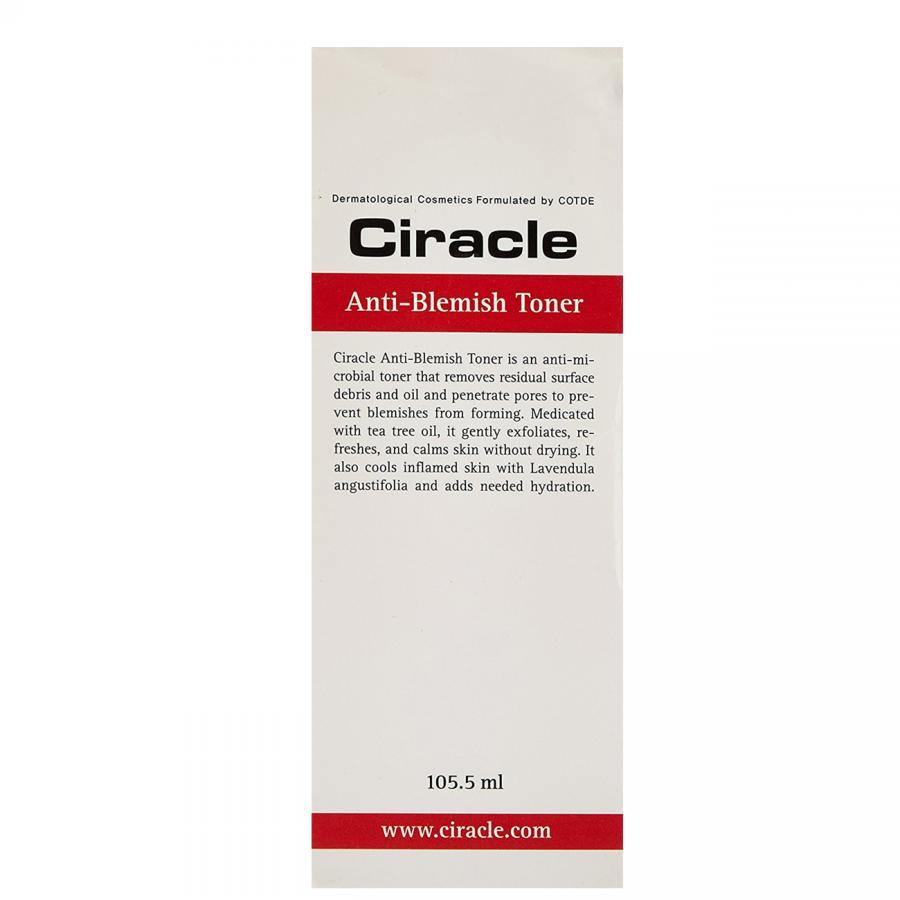 Nước hoa hồng hỗ trợ trị mụn Ciracle Anti-Blemish Toner 105.5ml