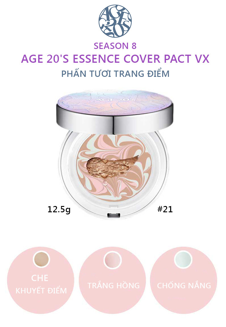 Phấn Tươi Age 20's Essence Cover Pact VX