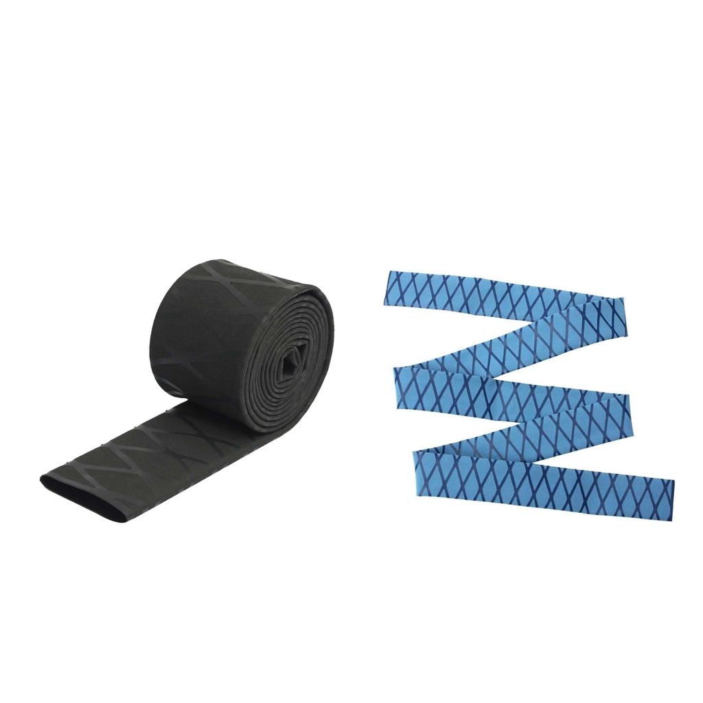 Non Slip Textured X-Tube Shrink Tubing Fishing Rod Grip