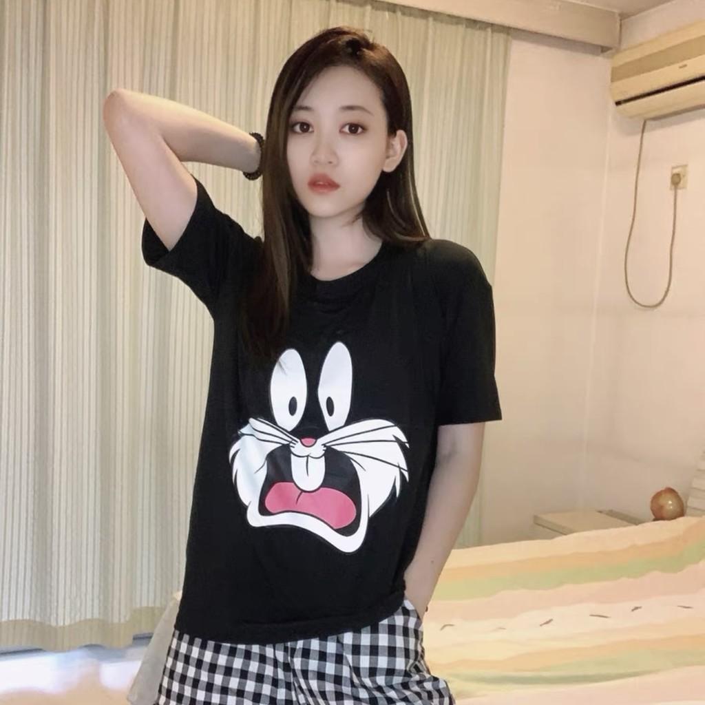 Áo thun Cat form rộng tay lỡ A31