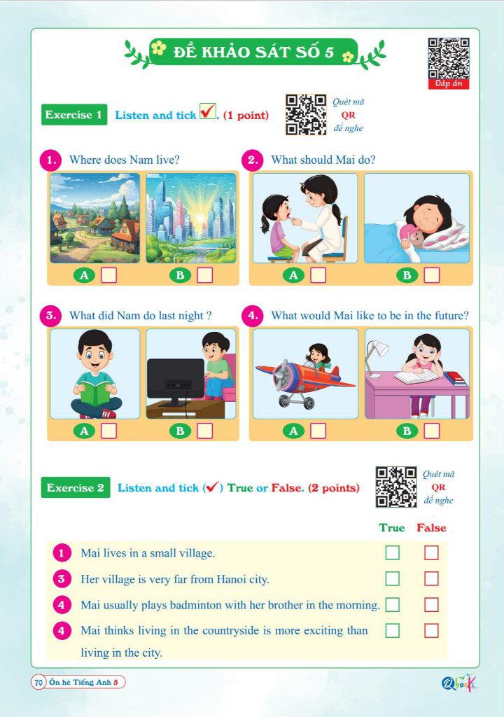 Ôn Hè Toán 5 - Dành Cho Học Sinh Lớp 5 Lên Lớp 6
