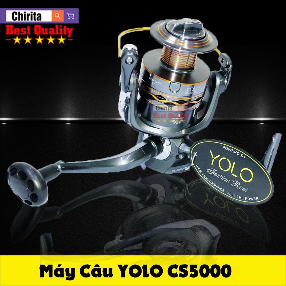 Máy Câu Cá Yolo Cool Spin CS5000 - Máy Câu Đứng Cao Cấp - Chirita CS5000|do cau99| hoang_hai_shop_01