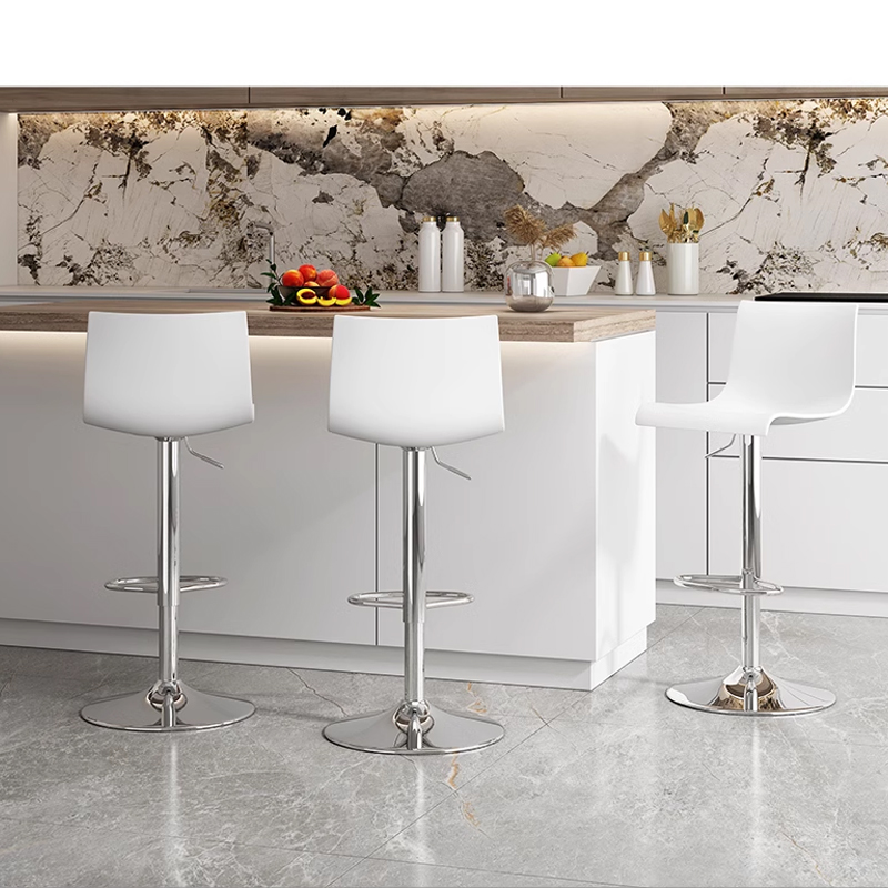 Ghế quầy bar thân nhựa CB2294-S Nội thất Capta Ghế quầy bar thân nhựa chân thép mạ bóng bar chair tại hcm