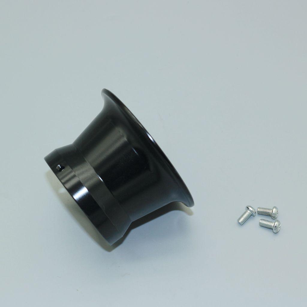 50mm air filter interface cup for 24/26/28 / 30mm motorcycle carburetors black
