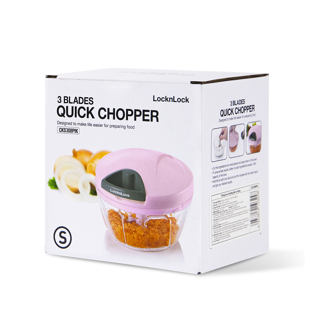 Dụng cụ băm rau củ quả Lock&Lock Quick Chopper