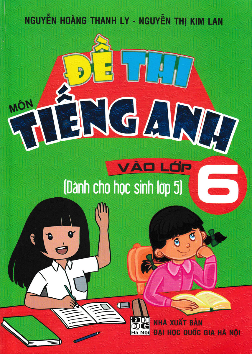 Combo Đề Thi Môn Toán - Tiếng Việt - Tiếng Anh Vào Lớp 6 (Bộ 2 Cuốn) _HA