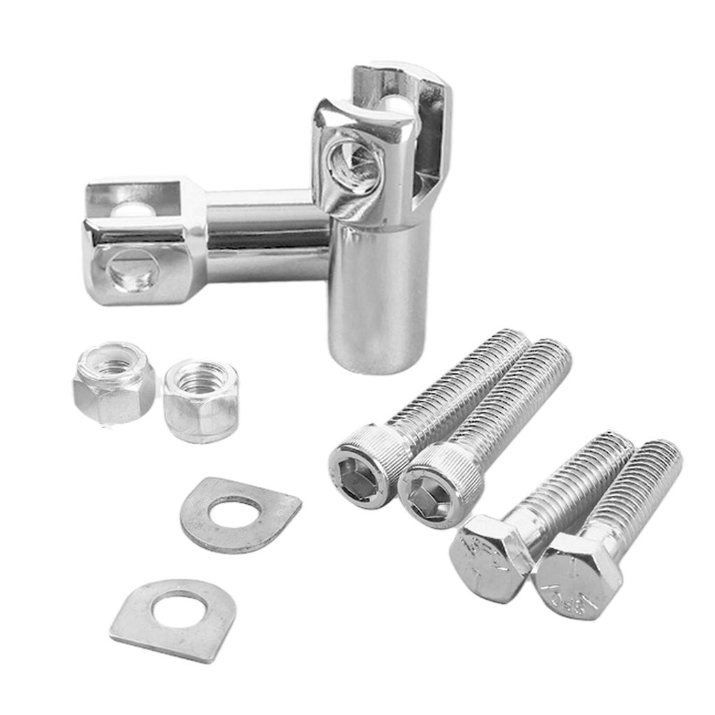 Motorcycle Rear Passenger Footrest Support Bracket For Harley 00 - 18