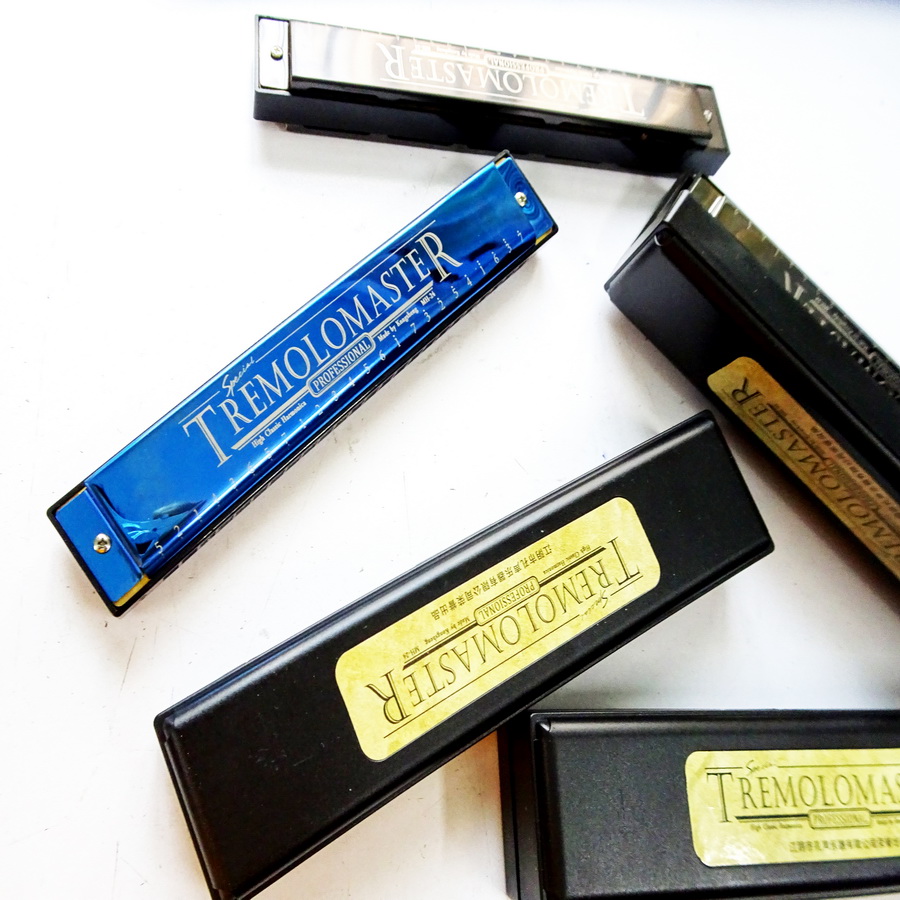 Kèn Harmonica 24 Lỗ Kongsheng Tremolo Master Key C