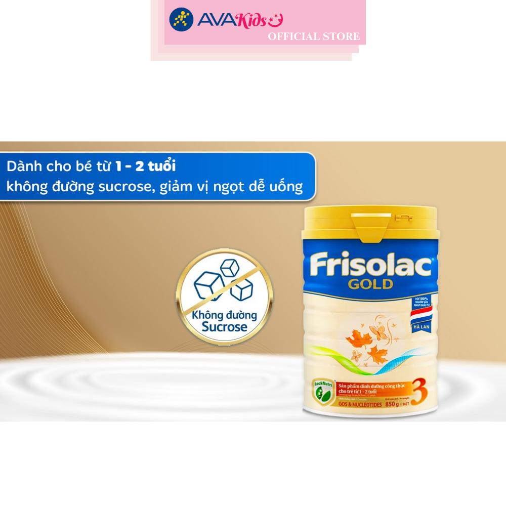 Sữa Bột Frisolac Gold 3 Lon 850g - Hàng chính hãng