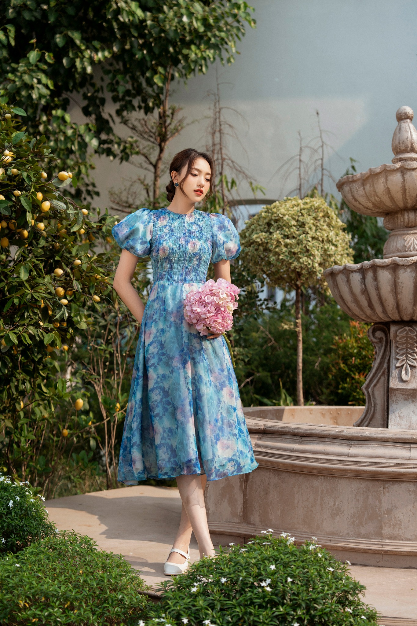 OLV - Đầm Lapis Fleur Dress
