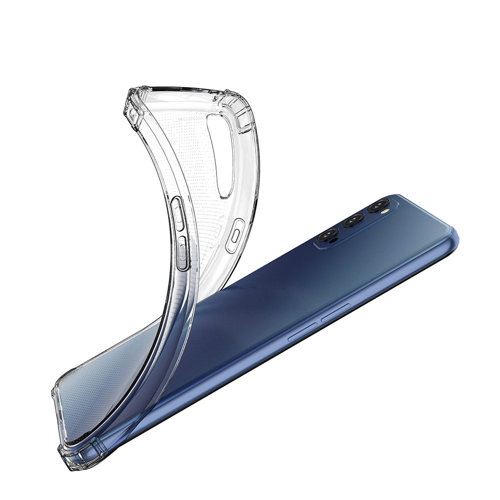 Ốp lưng Silicone dẻo trong chống sốc dành cho Oppo Reno 4