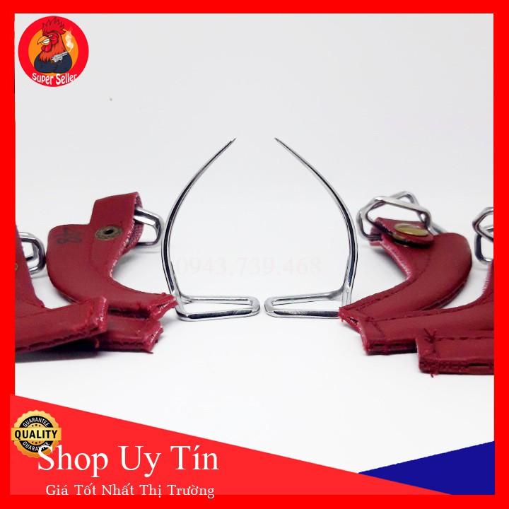 Cựa Gà Tre Thép Mỹ Gọng Lai Việt Hàng Chuẩn Đá Tiền-Có Đủ Size