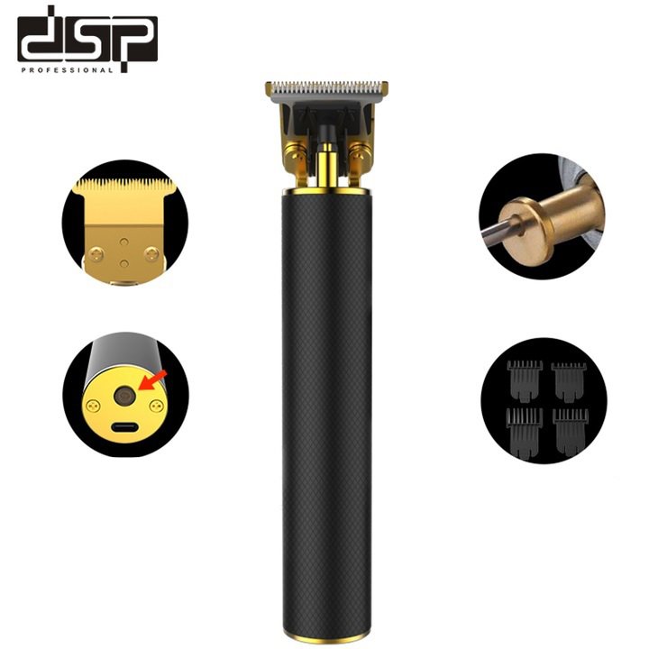 Tông đơ tạo viền nghệ thuật chuyên nghiệp DSP - Dung lượng pin: 600mAh - Công suất: 5W - HÀNG NHẬP KHẨU