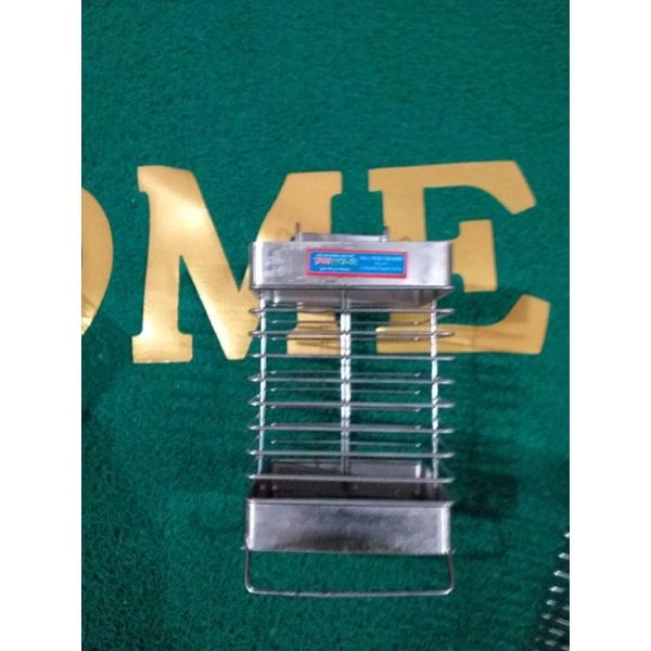 Giỏ đựng đũa 1/ 2 ngăn inox loại đẹp