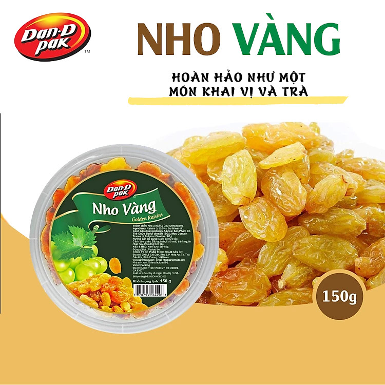 Nho Vàng Dan D Pak
