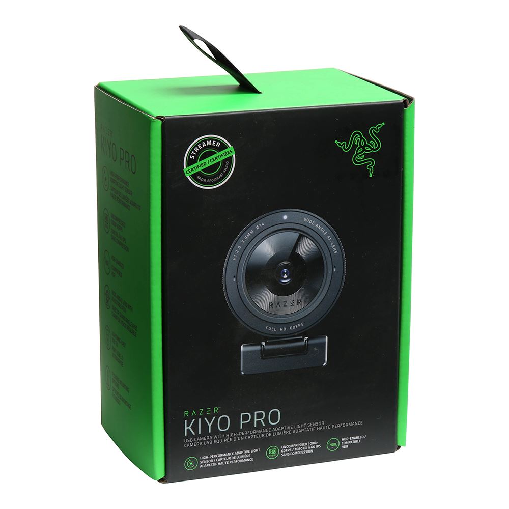 Webcam Razer Kiyo Pro USB-Hàng chính hãng