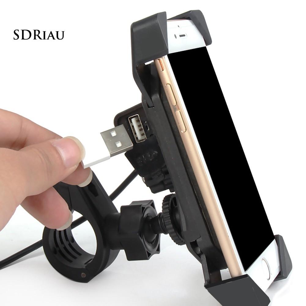 Giá đỡ sạc điện thoại cho xe mô tô