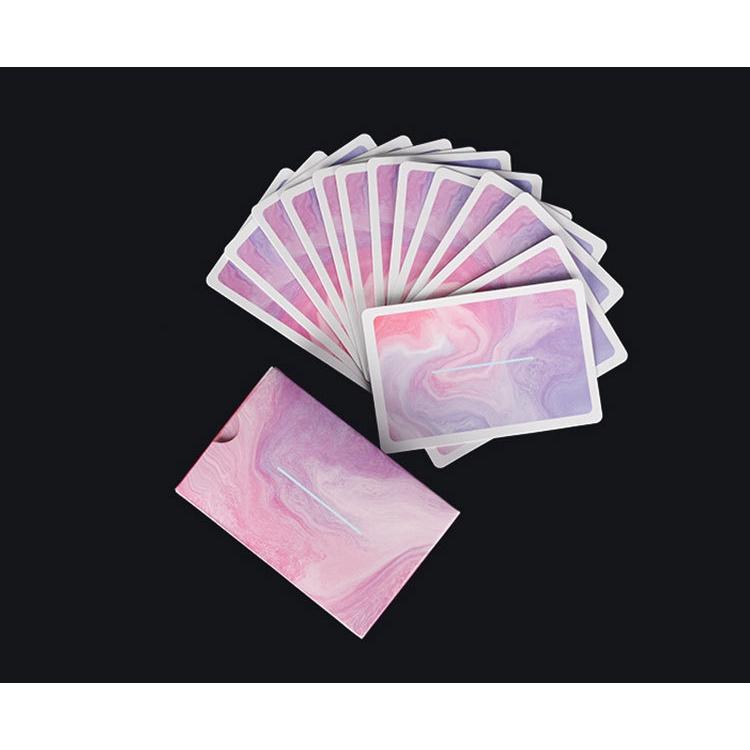 Bộ Bài Tây Phong Cách, Poker , Ảo Thuật , Gia Đình Playing Card Hologram, Tam Quốc Màu Loang Siêu Đẹp