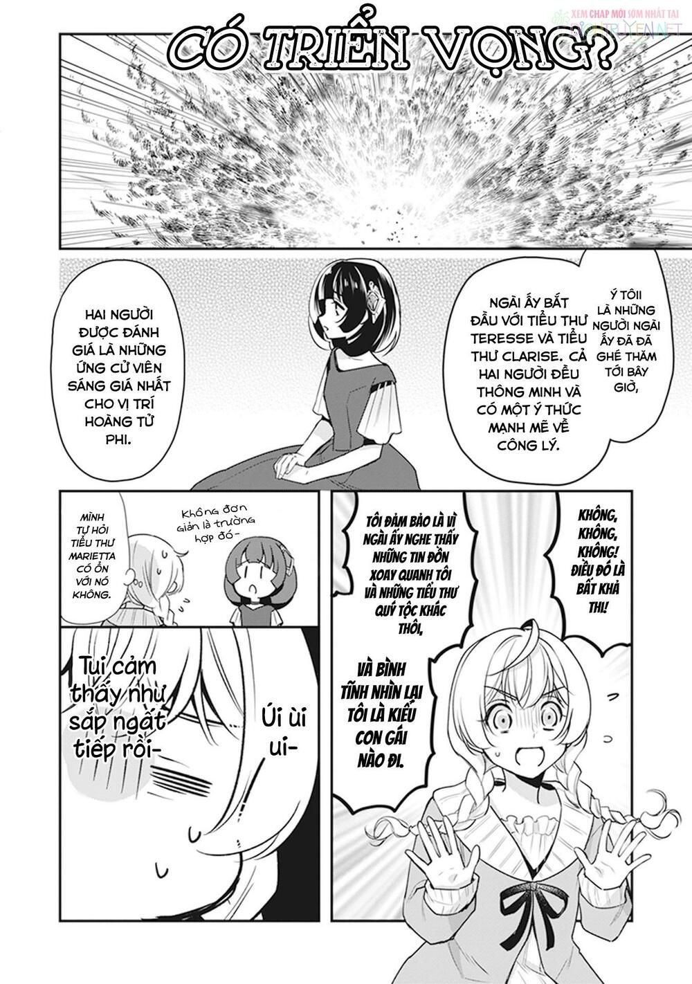 tôi là ứng cử viên cho vị trí hoàng tử phi nhưng tôi chắc kèo là tôi trúng rồi! chapter 9 22