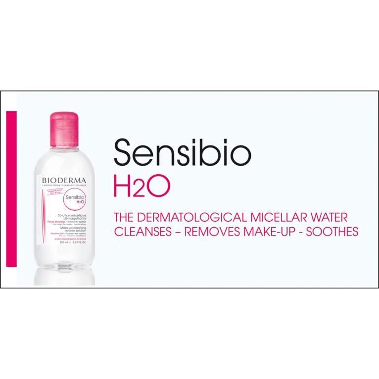 Bioderma Sensibio H2O Make-Up Removing Micellar Solution – Nước Tẩy Trang Cho Da Nhạy Cảm 500ml