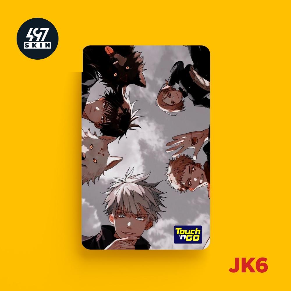 Skin Card Jujutsu Kaisen (Series 1) - Miếng Dán ATM, Thẻ Xe, Thẻ Từ, Thẻ Chung Cư - Chất Liệu Chống Xước - Chống Nước - JK6