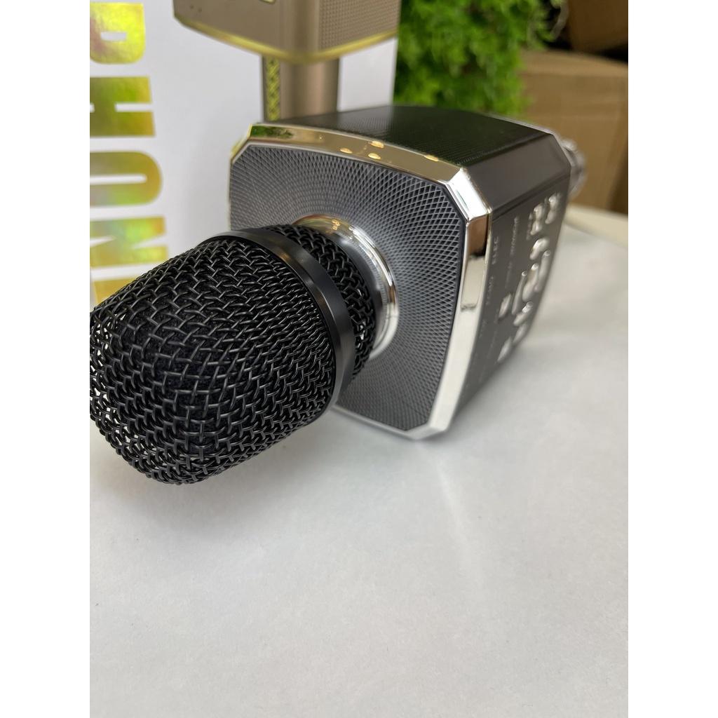 Micro Bluetooth Hát Karaoke Cao Cấp Không Dây YS-97 Đa Năng, Nghe Nhạc Cực Hay, Âm Bass Chuẩn, Mic Bắt Giọng Rất Tốt.