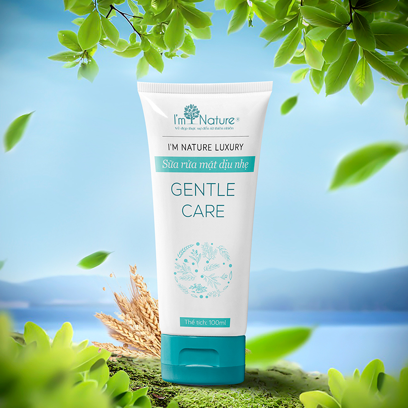 Sửa rửa mặt dịu nhẹ Gentle Care I'M NATURE 100ml