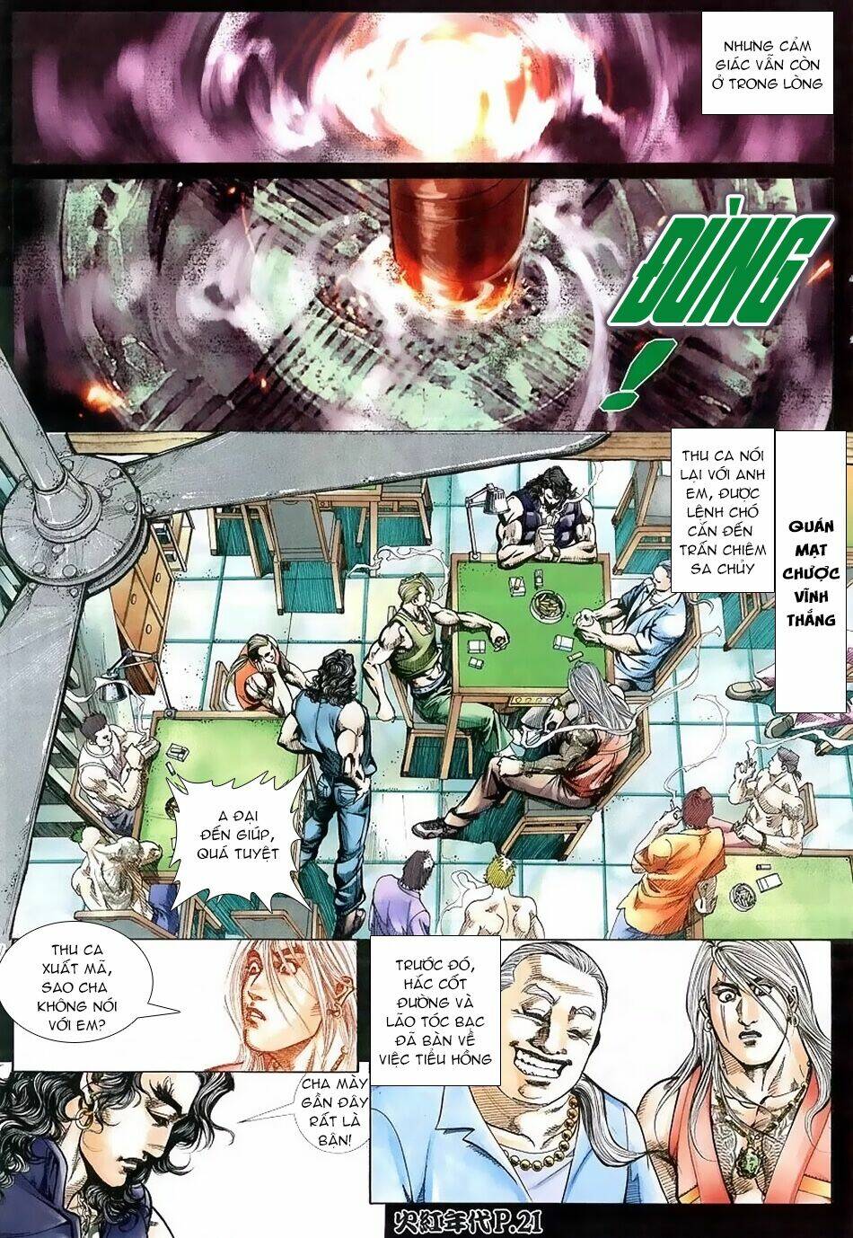 hỏa hồng niên đại hắc cốt đường chapter 114 19