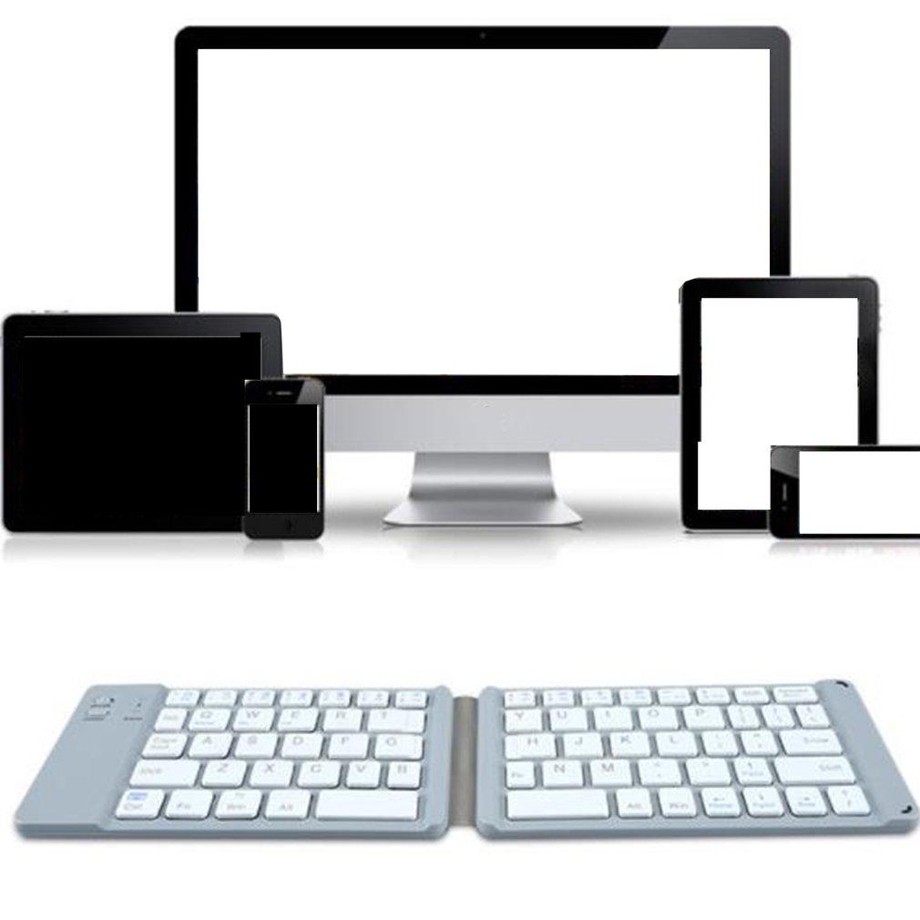 Gấp Di Động Bàn Phím Không Dây Không Dây Gấp Bàn Phím Không Dây Bàn Di Chuột Bàn Phím Thích Hợp Cho IOS