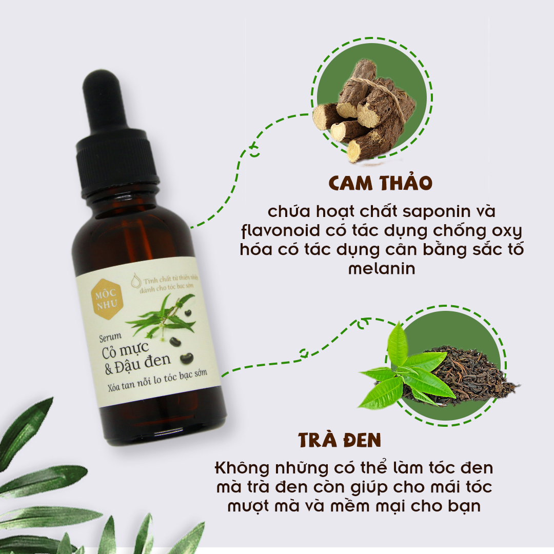 Serum Cỏ Mực Mộc Nhu 30ml