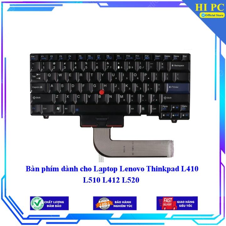 Bàn phím dành cho Laptop Lenovo Thinkpad L410 L510 L412 L520 - Phím Zin - Hàng Nhập Khẩu