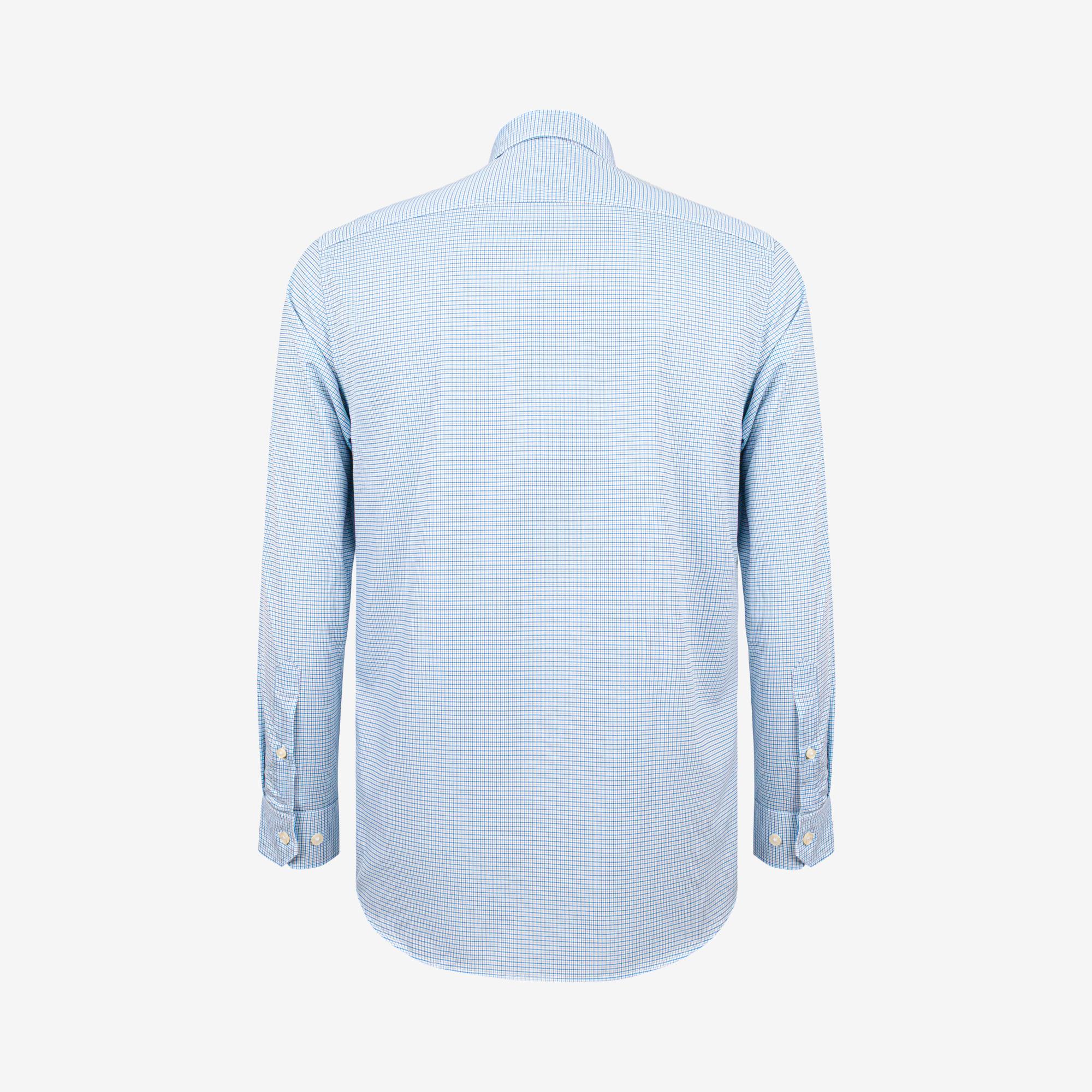 Áo sơ mi nam KHATOCO Tailor Fit dài tay A1MD538T1-CNCR844-2710-D