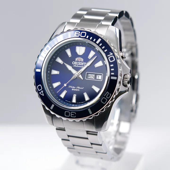 Đồng Hồ Nam Dây Thép Orient Mako Diver FEM75002DW Automatic