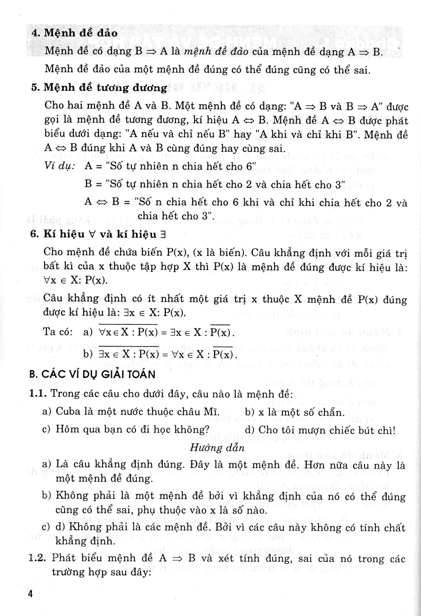 Bài Tập Toán 10 - Tập 1: Cơ Bản Và Nâng Cao - HA