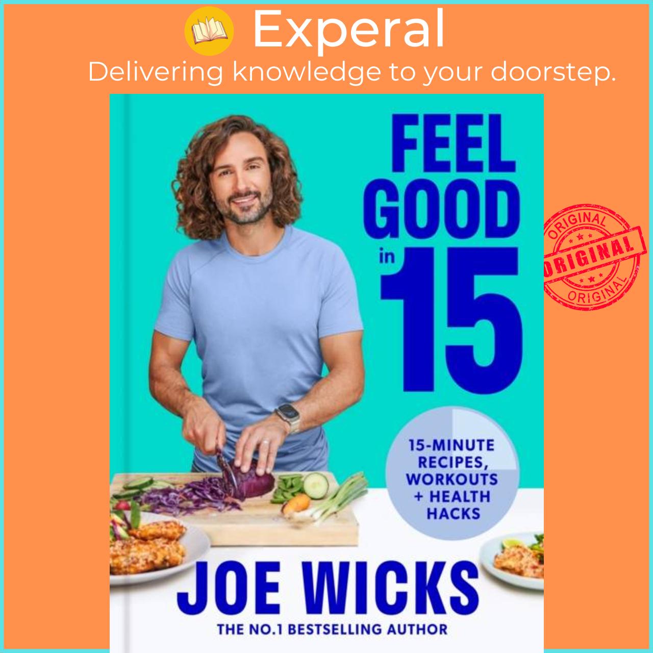 Sách - The Body Coach - 15 Minutes a Day by Joe Wicks (UK edition, hardcover)