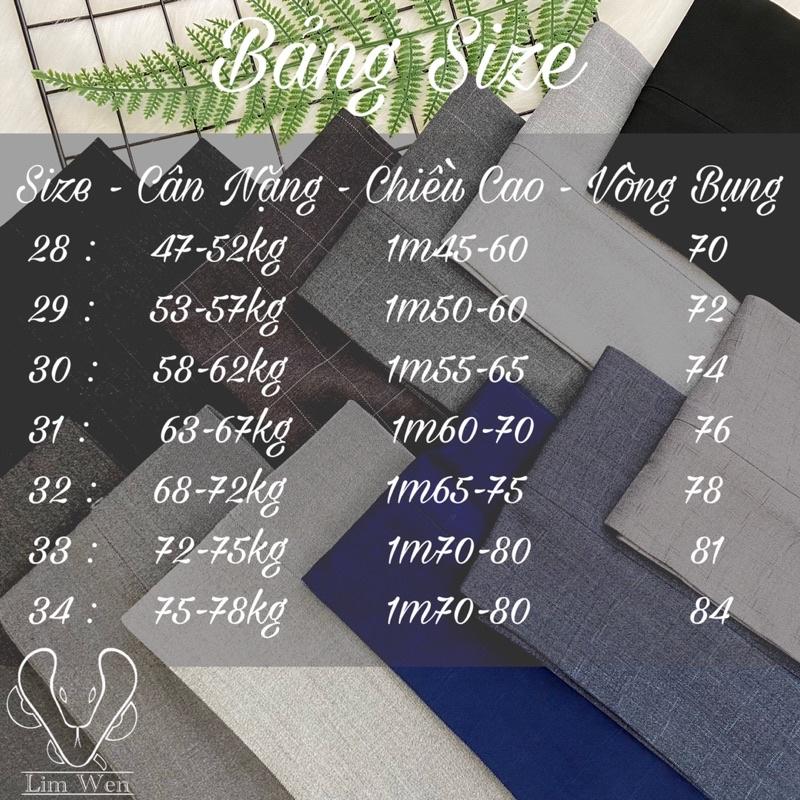 Quần Tây Beggi Kẻ Caro- Cạp - Quần Âu Nam -
