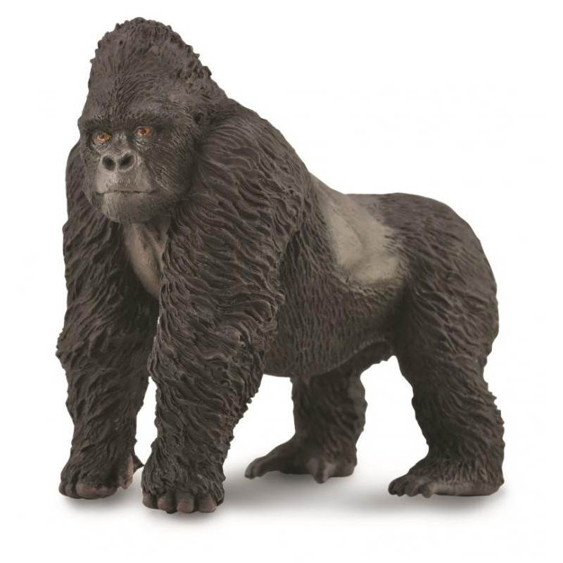 Mô hình thu nhỏ: Khỉ Đột Núi - Mountain Gorilla , hiệu: CollectA, mã HS 9651020 - Chất liệu an toàn cho trẻ - Hàng chính hãng