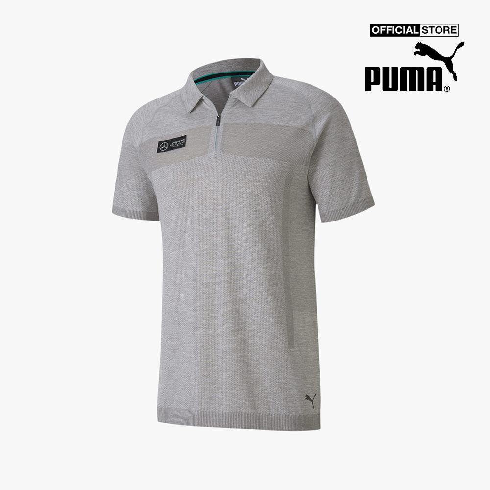 PUMA - Áo thun polo nam Mercedes AMG Petronas RCT evoKNIT 596168-04