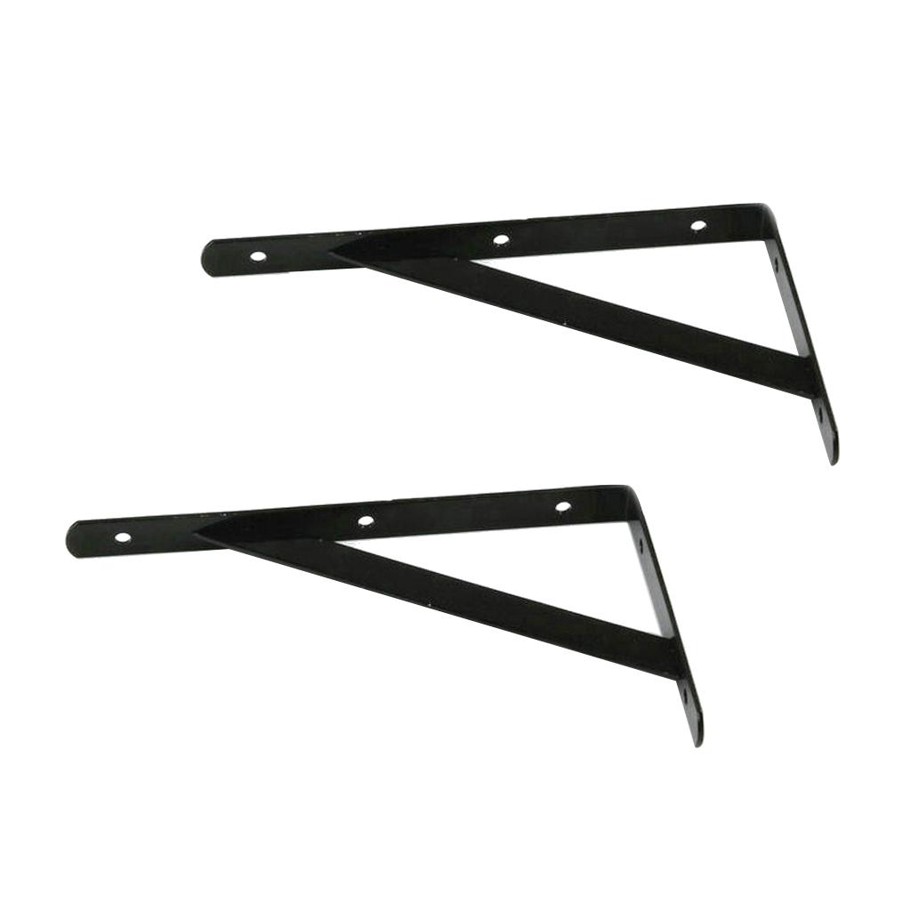 Set 2 Khung Gắn Tường Chữ L Bằng Kim Loại