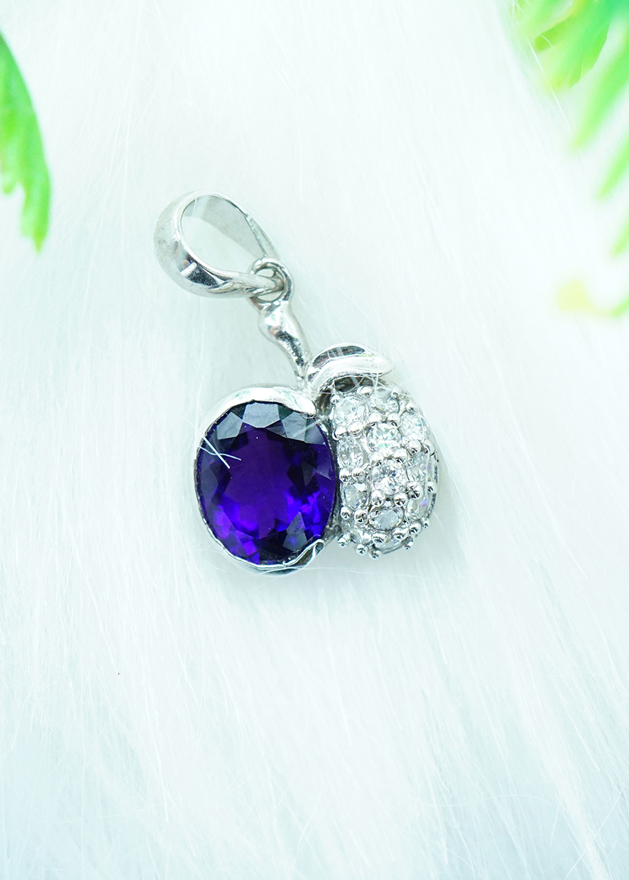 Mặt dây chuyền thạch anh tím Amethyst
