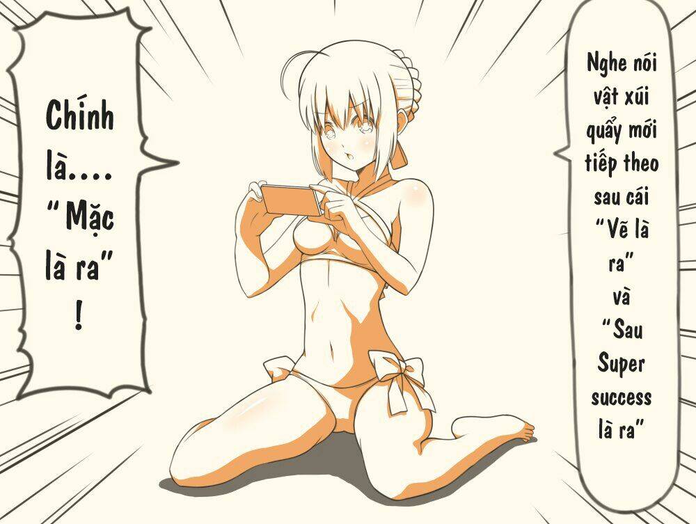 saber-san chơi fgo! chapter 51 7