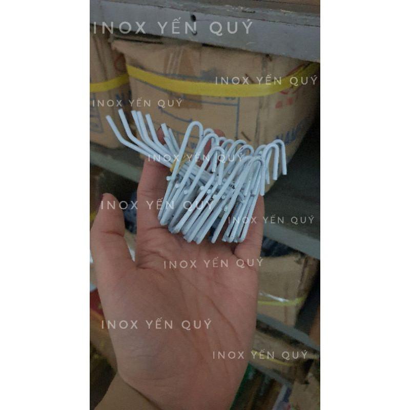 Combo 10 móc treo cài lưới treo phụ kiện sơn tĩnh điện