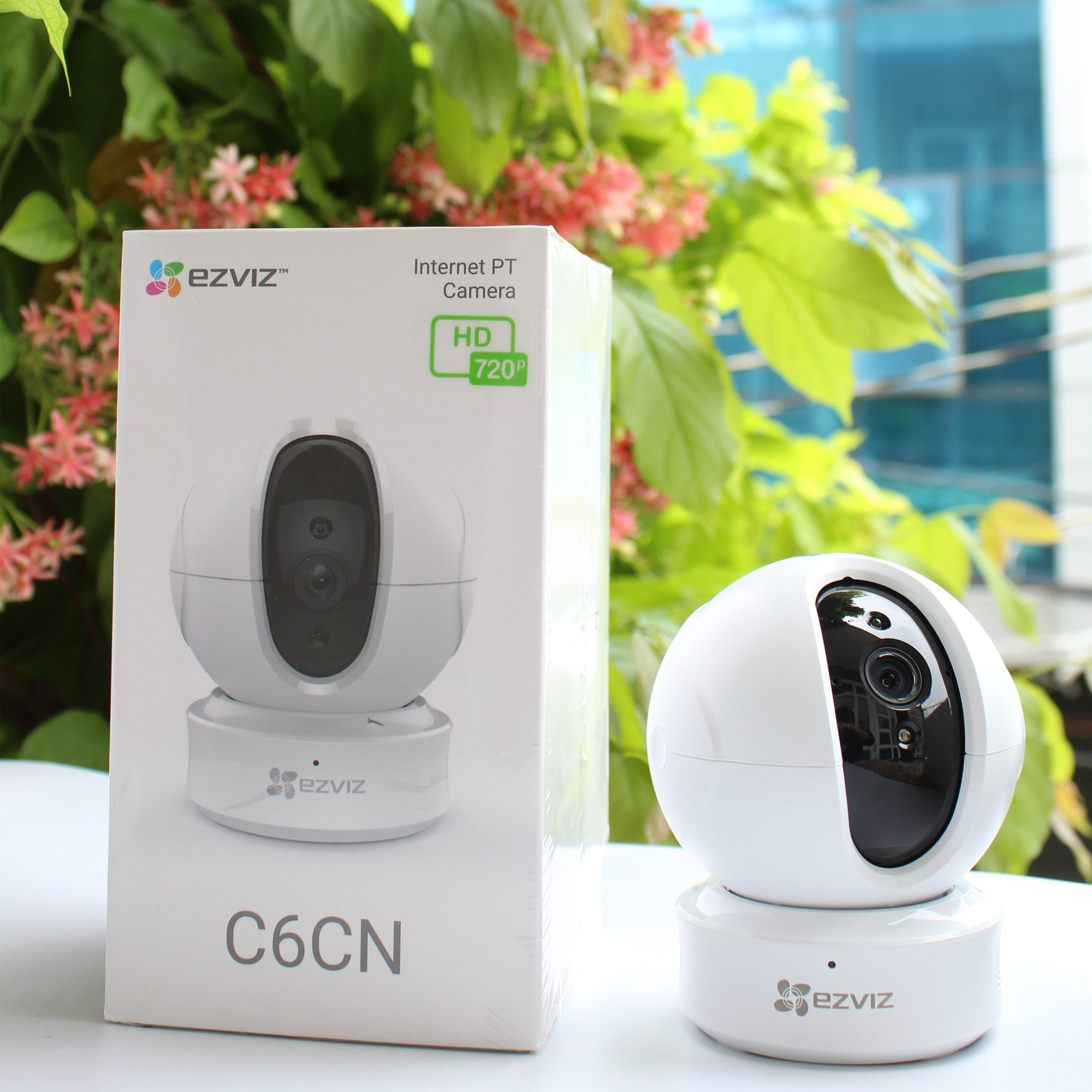 Camera Ip Wifi Ezviz (CS-CV246-B0-1C1WFR) C6CN 1.0 Mpx HD 720P- Có Cổng Lan - Hàng Chính Hãng