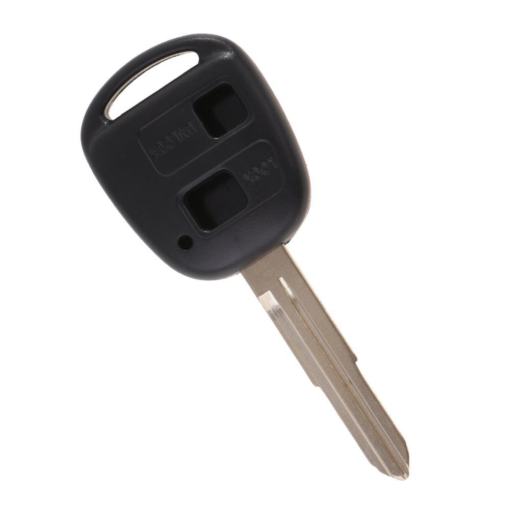 Remote Shell 2-Button for   Remote Key FOB Case With Uncut