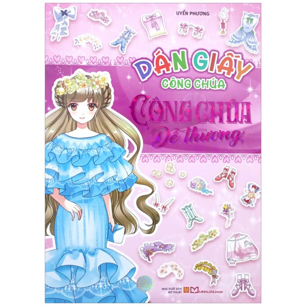 Dán giấy công chúa - Công chúa dễ thương B27